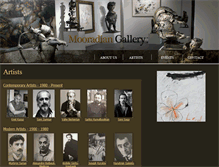 Tablet Screenshot of mooradiangallery.com